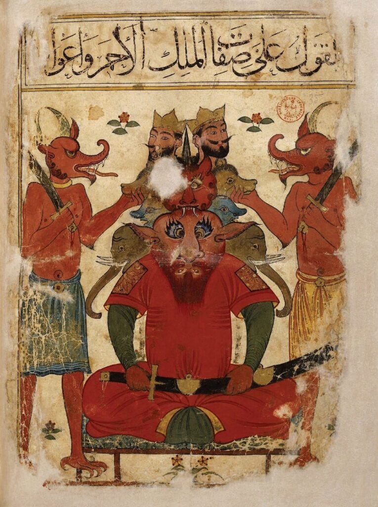 الملك الروحاني الاحمر