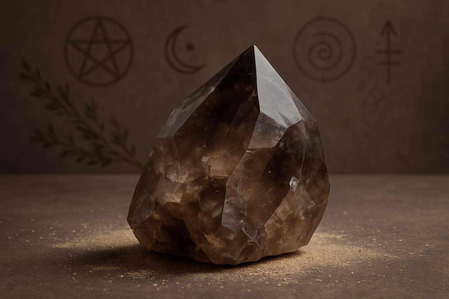 حجر الكوارتز المدخن